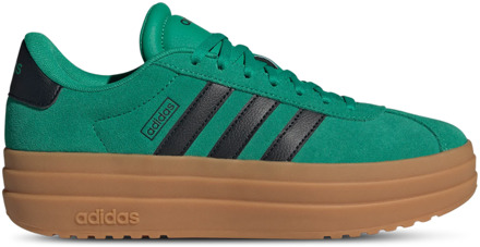 adidas Vl Court Bold Sneakers Dames - Groen - Maat 39 1/3 - Leer Green