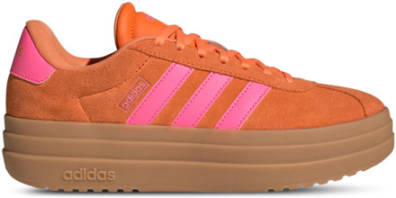 adidas Vl Court Bold Sneakers Dames - Oranje - Maat 37 1/3 - Leer Orange