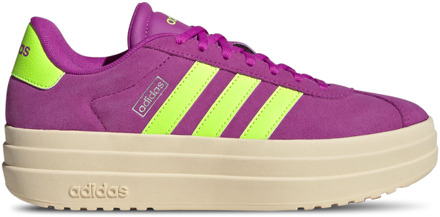 adidas Vl Court Bold Sneakers Dames - Roze - Maat 36 2/3 - Leer Pink