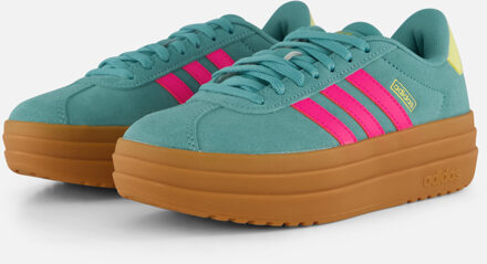 adidas VL Court Bold Sneakers groen Suede - 36,39 1/3,41 1/3,38,37 1/3,40