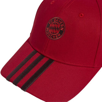 adidas Volwassen unisex fc bayern münchen baseballpet Rood - One size