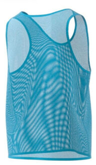 adidas Volwassenen pro bib vest top - maat M Blauw