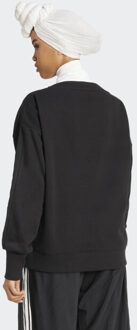 adidas w co ft swt sweater dames - Zwart