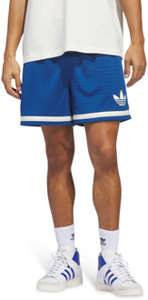adidas Warp Knit Korte Broeken Heren - Blauw - Maat L - Poly Mesh Blue