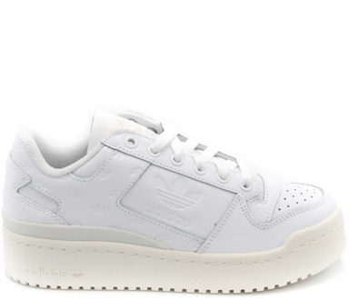 adidas Witte Leren Sneakers Adidas , White , Dames - 38 Eu,37 1/3 EU