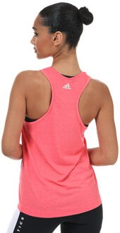 adidas Women's adidas Badge Of Sport Tank Top in Pink - maat Roze