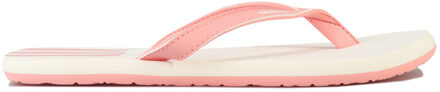 adidas Women's adidas Eezay Flip Flops in Pink white - maat Roze