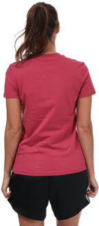 adidas Women's adidas Essentials Logo T-Shirt in Pink Roze - EU 36 / UK 8