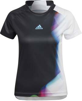 adidas World Cup T-shirt Dames-Zwart,Wit - XS,S,M,L,XL