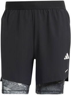 adidas Woven Power 2in1 Shorts Heren zwart - XL