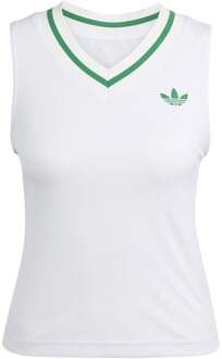 adidas Wow Pro Tanktop Dames-Wit,Groen - M
