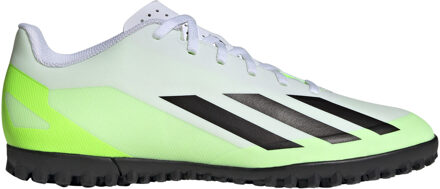 adidas X Crazyfast.4 TF - Voetbalschoen voor Harde Ondergronden Wit - 42
