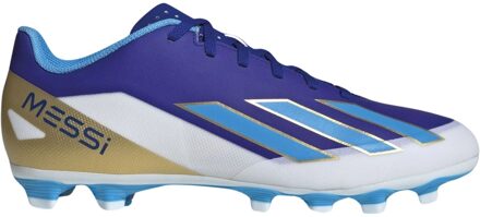 adidas X Crazyfast Club Messi FxG Voetbalschoenen Heren blauw - goud - wit - 44 2/3