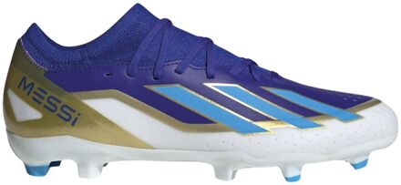 adidas X Crazyfast League Messi FG Voetbalschoenen Senior blauw - goud - wit - 44