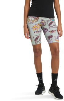 adidas X Farm Bike Shorts Korte Broeken Dames - Grijs - Maat 42 - Katoen Jersey Grey