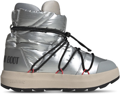 adidas X Moon Boot Ace Mid Laarzen Dames - Zilver - Maat 38 2/3 - Mesh/Synthetisch Silver