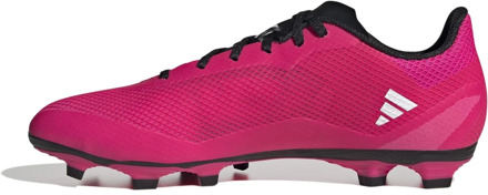 adidas x speed portal 4 fxg voetbalschoenen roze/zwart - 45