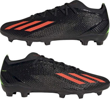 adidas x speedportal.2 fg voetbalschoenen zwart/rood - 41