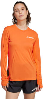 adidas XPR Longsleeve T-Shirt Dames rood - M