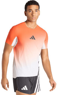 adidas XPR Pro T-Shirt Heren wit/oranje - S