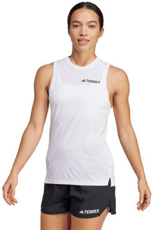 adidas XPR Singlet Dames wit - L