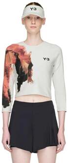 adidas Y-3 Crop Tanktop Dames grijs - L