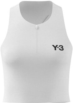 adidas Y-3 Crop Tanktop Dames-Grijs - XL