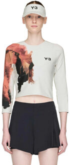 adidas Y-3 Crop Tanktop Dames grijs - XS