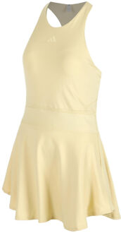 adidas Y-Dress Jurk Dames-Geel - L