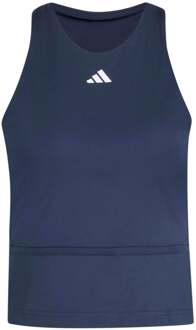 adidas Y-Tank Midi Tanktop Dames donkerblauw - XL