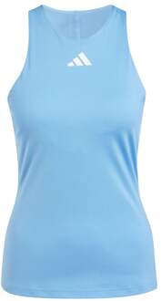 adidas Y-Tanktop Dames-Lichtblauw,Wit - XL