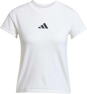 adidas Z.N.E. BB T-shirt Dames-Wit - L