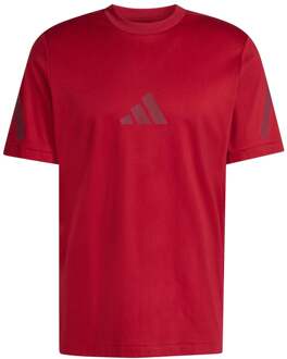 adidas Z.N.E. T-shirt Heren-rood - L