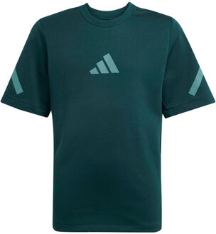 adidas Z.N.E. T-shirt Jongens-donkergroen - 164