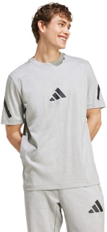 adidas Z.n.e. T-shirts Heren - Grijs - Maat XXL - Katoen Grey