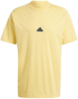 adidas Z.N.E. Tee T-shirt Heren geel - L