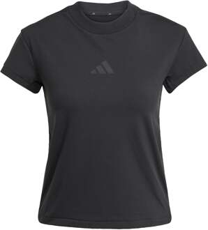 adidas Zone BB T-shirt Dames-Zwart - XS,S,M,L,XL