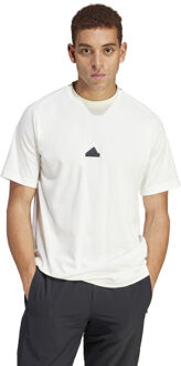 adidas Zone T-shirt Heren crème - S,M,L,XL