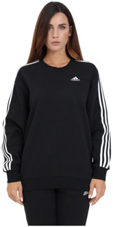 adidas Zwarte Performance Sweaters Adidas , Black , Dames - L/Xl,S/M
