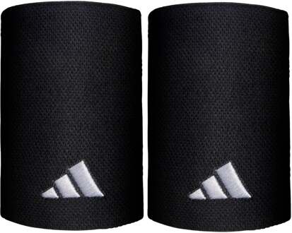 adidas Zweetband Verpakking 2 stuks lang zwart - nosize