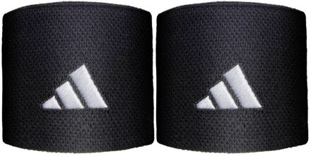 adidas Zweetband Verpakking 2 Stuks zwart - one size