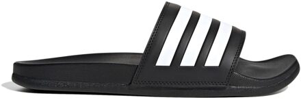 Adilette Comfort Slippers zwart - wit - 44 1/2