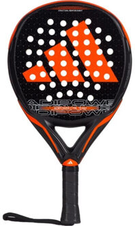 Adipower CTRL Team 3.3 Padelracket zwart - oranje - 1-SIZE