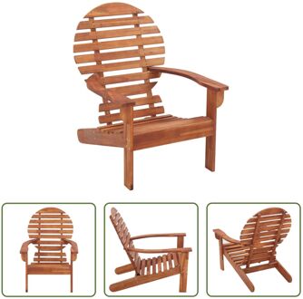 Adirondack stoel - Tuinmeubel - 69 x 96 x 89 cm - Massief acaciahout Bruin