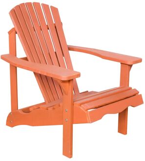 Adirondack Tuintoel - Hout - Terracotta Bruin