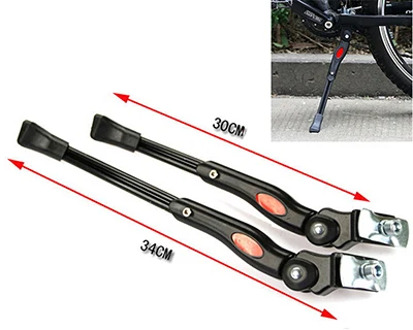 Adjustable Bike Kickstand Bicycle Folding Side Stands Cycling Parking Leg Side Support Foot Kick Stand