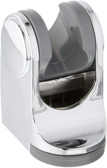 Adjustable chrome shower arm, hand shower bracket, ball connector swivel Union, component for shower