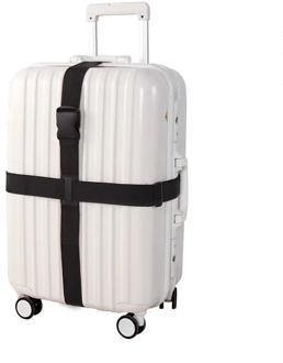 Adjustable Cross Luggage Straps Travel Trolley Suitcase Personalized Safe Packing Belt Parts Items Accessories Supplies Items