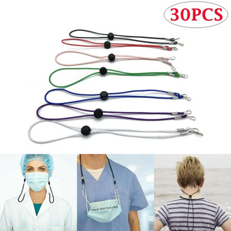 Adjustable Face Mask Lanyard Extension RopeHandy Convenient Holder Rope Anti-lost Mask Hanging Neck Rop Halter Ropes dropship