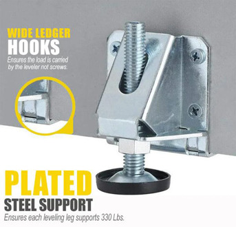 Adjustable Furniture Leveling Feet Heavy Duty Furniture Leveler With Antiskid Pad For Cabinets Shelving Units Workbench Parts